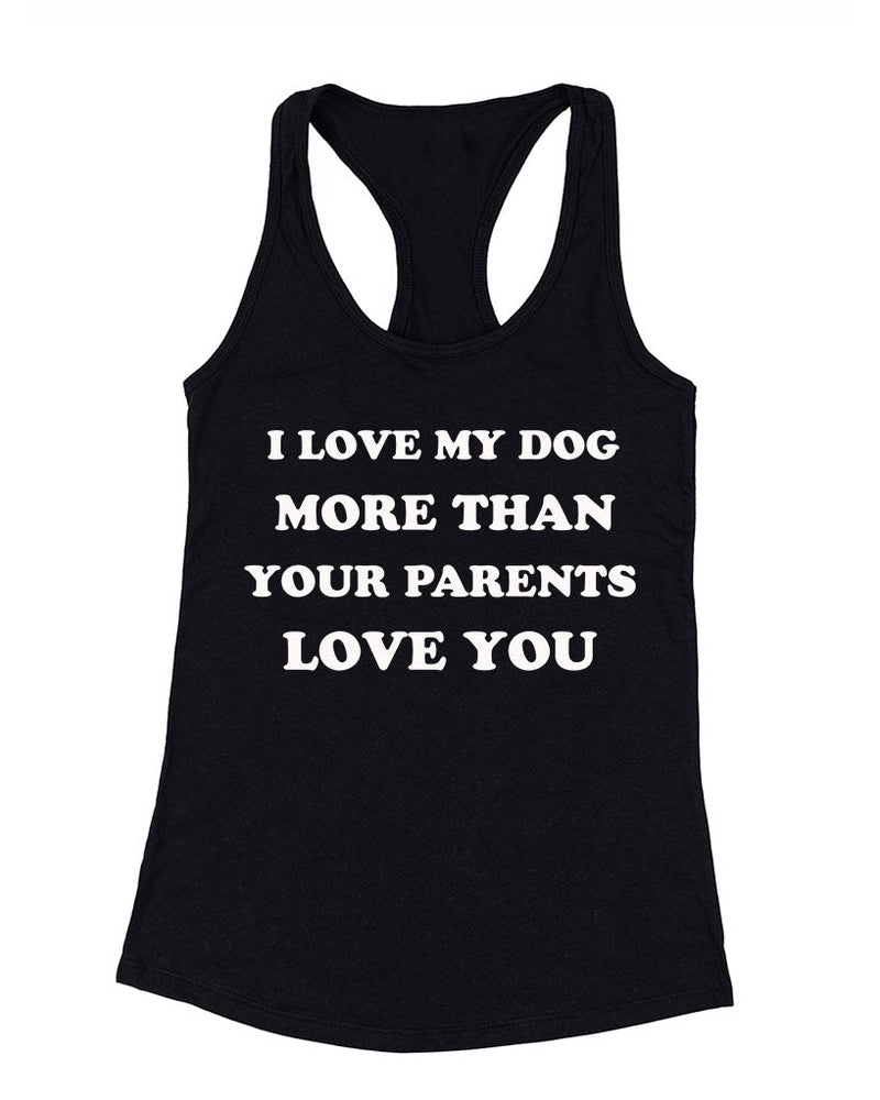 Load image into Gallery viewer, Women&#39;s | Love My Dog | Ideal Tank Top - Arm The Animals Clothing Co.

