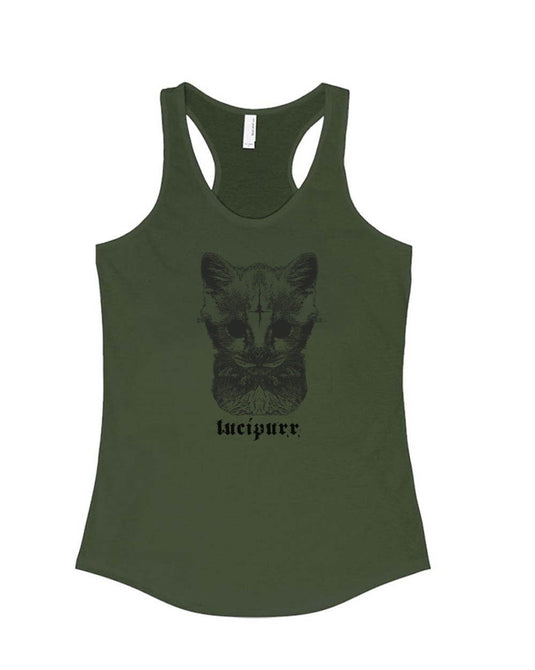 Women's | Lucipurr | Ideal Tank Top - Arm The Animals Clothing Co.