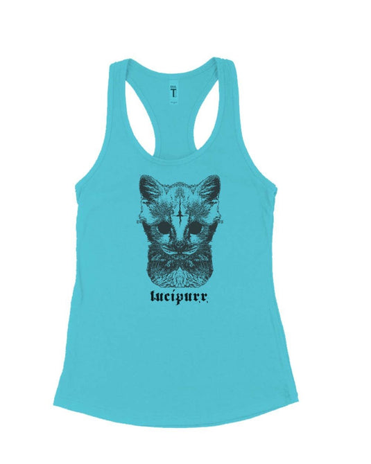 Women's | Lucipurr | Ideal Tank Top - Arm The Animals Clothing Co.