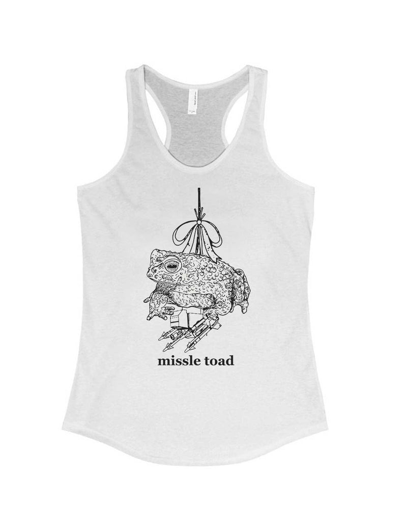 Load image into Gallery viewer, Women&#39;s | Missile Toad | Tank Top - Arm The Animals Clothing Co.
