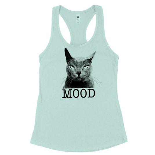 Women's | Mood Annoyed Cat | Ideal Tank Top - Arm The Animals Clothing Co.