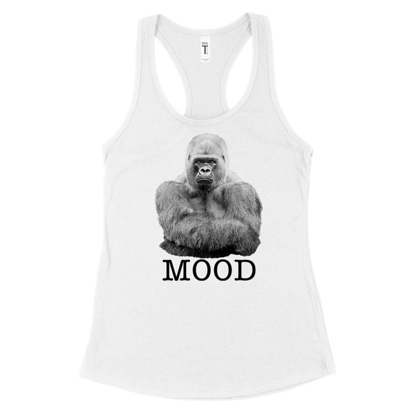 Load image into Gallery viewer, Women&#39;s | Mood Unamused Gorilla | Ideal Tank Top - Arm The Animals Clothing Co.
