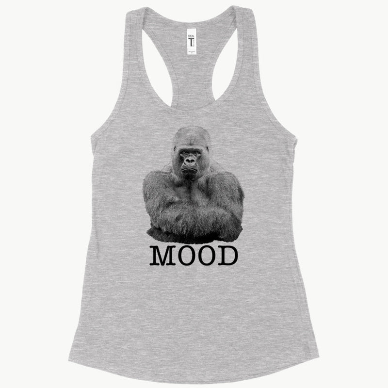 Load image into Gallery viewer, Women&#39;s | Mood Unamused Gorilla | Ideal Tank Top - Arm The Animals Clothing Co.
