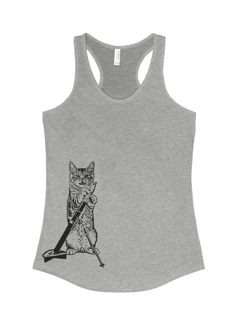 Load image into Gallery viewer, Women&#39;s | Mortar Meow | Ideal Tank Top - Arm The Animals Clothing Co.
