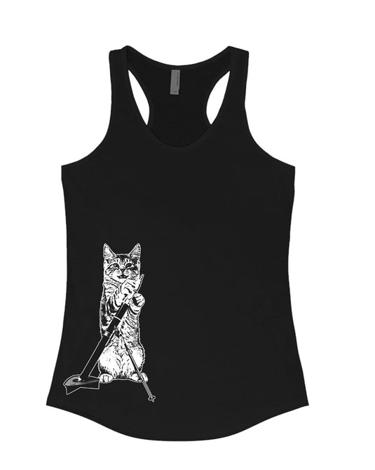 Women's | Mortar Meow | Ideal Tank Top - Arm The Animals Clothing Co.