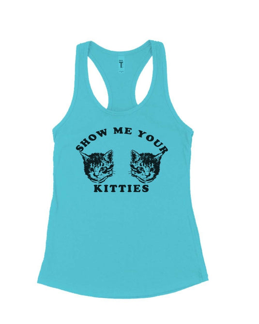 Women's | My Kitties | Ideal Tank Top - Arm The Animals Clothing Co.