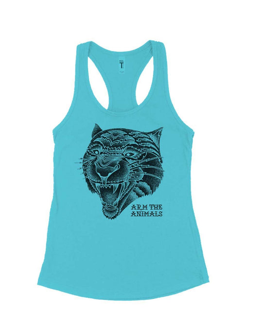 Women's | PANTHER | Ideal Tank Top - Arm The Animals Clothing Co.