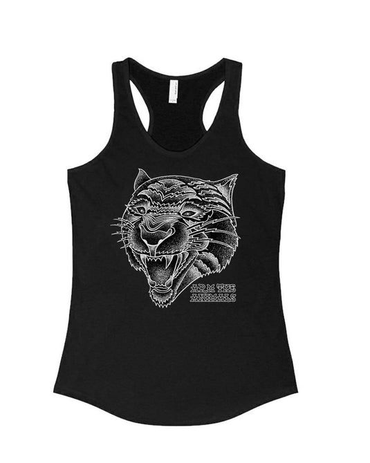 Women's | PANTHER | Ideal Tank Top - Arm The Animals Clothing Co.