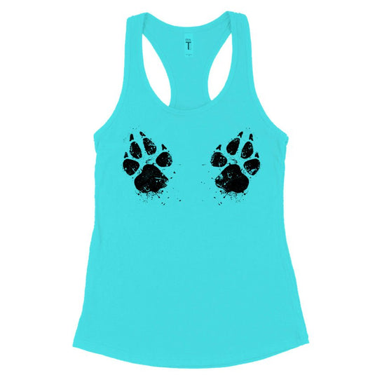 Women's | Paw-sive Aggressive | Ideal Tank Top - Arm The Animals Clothing Co.