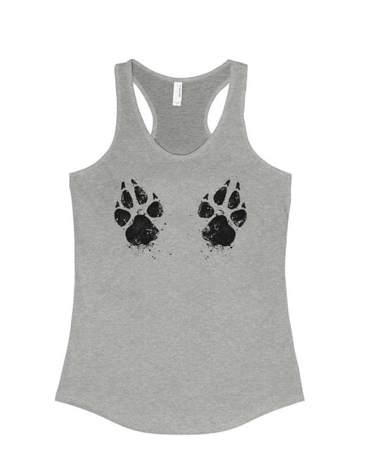 Women's | Paw-sive Aggressive | Ideal Tank Top - Arm The Animals Clothing Co.