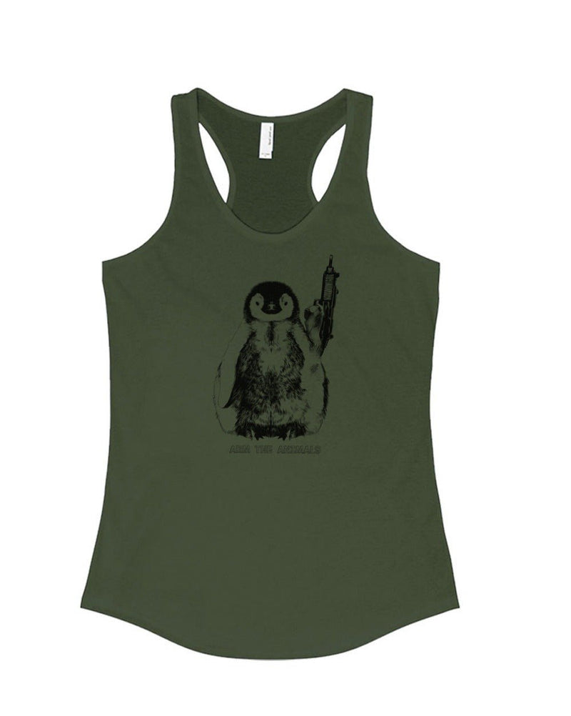 Load image into Gallery viewer, Women&#39;s | Pen-Gun | Ideal Tank Top - Arm The Animals Clothing Co.
