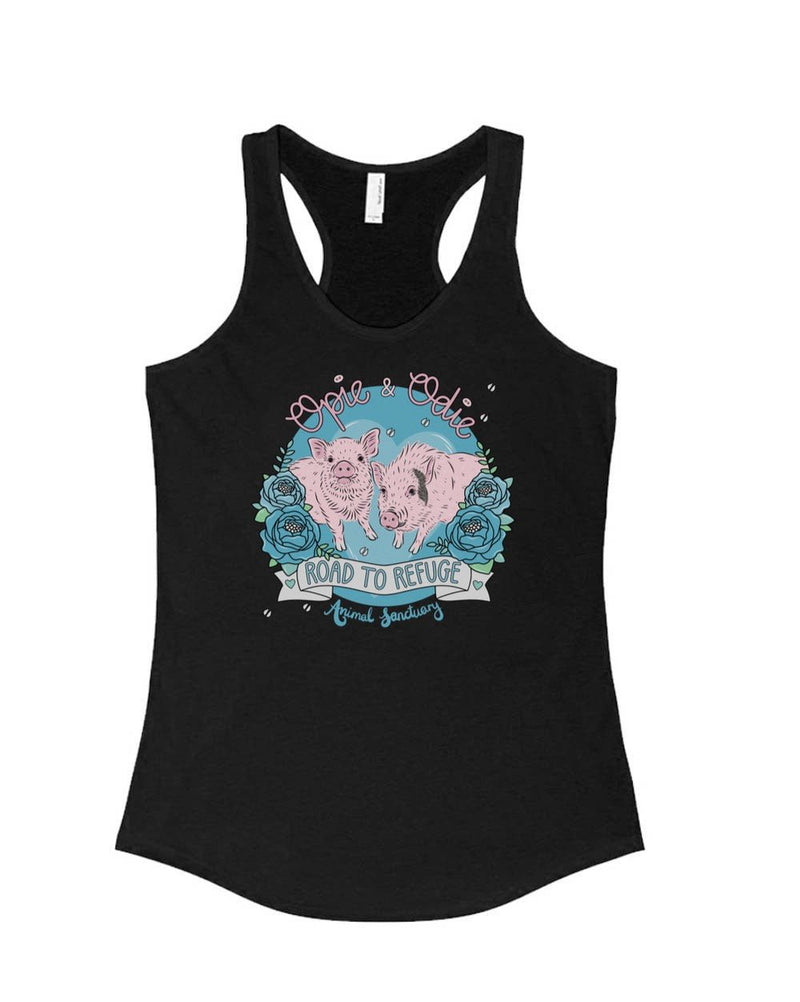 Load image into Gallery viewer, Women&#39;s | Piggy Party | Tank Top - Arm The Animals Clothing Co.
