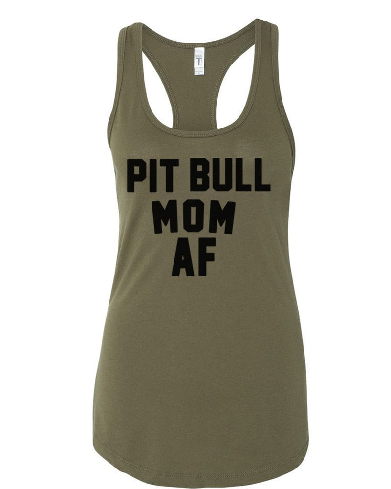 Load image into Gallery viewer, Women&#39;s | Pit Bull Mom AF | Ideal Tank Top - Arm The Animals Clothing Co.
