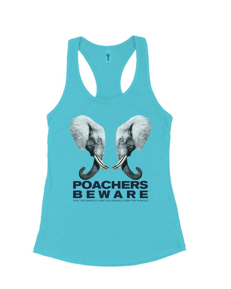 Load image into Gallery viewer, Women&#39;s | Poachers Beware | Ideal Tank Top - Arm The Animals Clothing Co.
