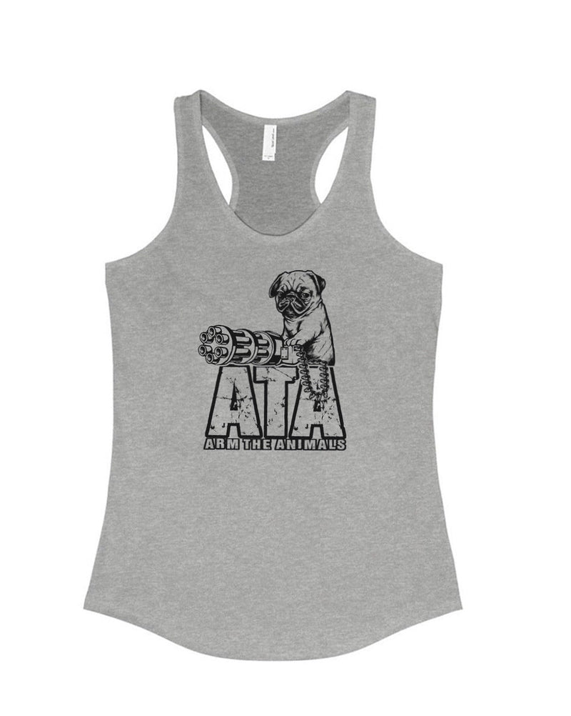 Load image into Gallery viewer, Women&#39;s | Predator Pug | Ideal Tank Top - Arm The Animals Clothing Co.
