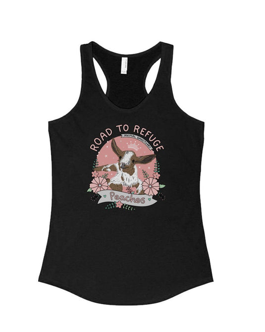 Women's | Princess Peachy | Tank Top - Arm The Animals Clothing Co.