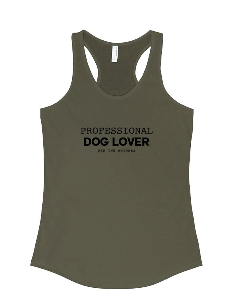 Load image into Gallery viewer, Women&#39;s | Professional Dog Lover | Ideal Tank Top - Arm The Animals Clothing Co.
