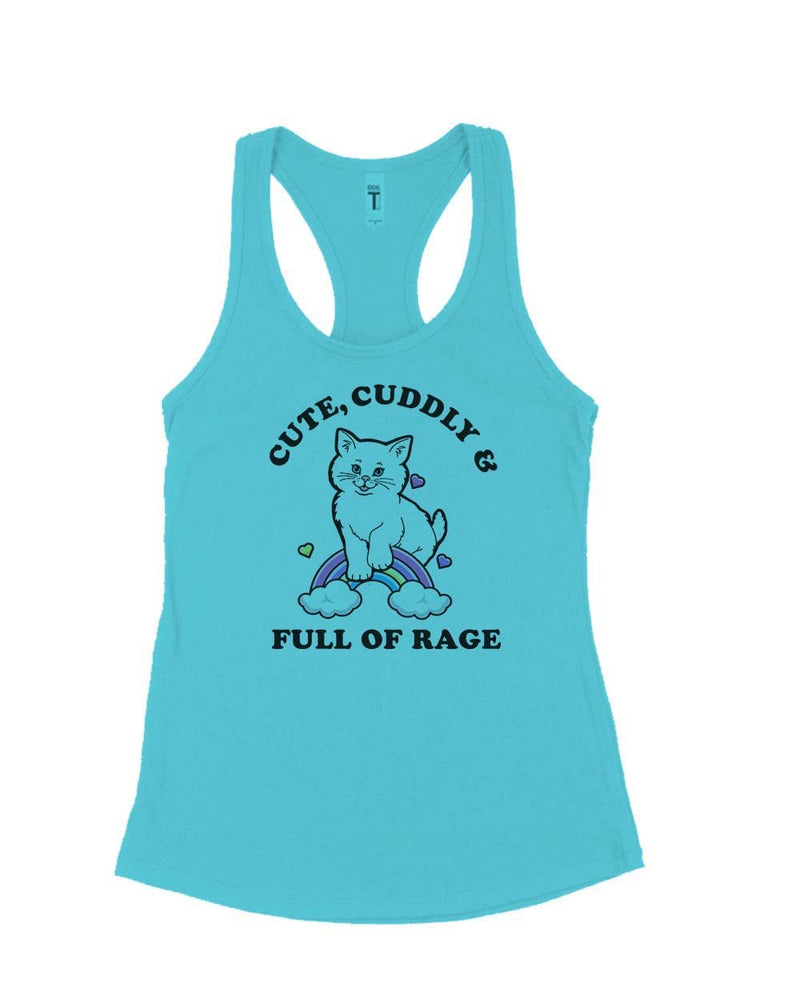 Load image into Gallery viewer, Women&#39;s | Rage Kitty | Ideal Tank Top - Arm The Animals Clothing Co.
