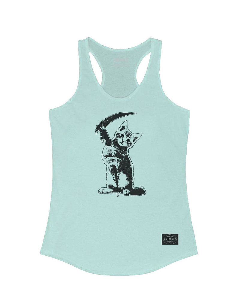 Load image into Gallery viewer, Women&#39;s | Reaper Kitty | Ideal Tank Top - Arm The Animals Clothing LLC
