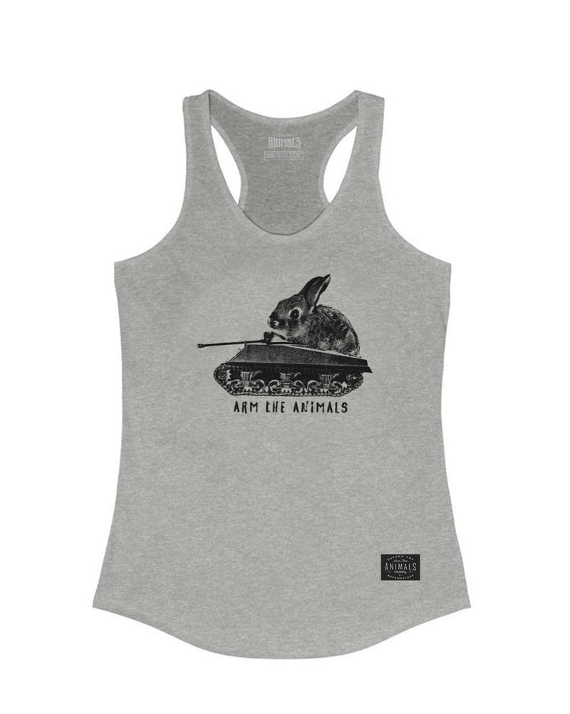 Load image into Gallery viewer, Women&#39;s | Renegade Bunny | Ideal Tank Top - Arm The Animals Clothing LLC
