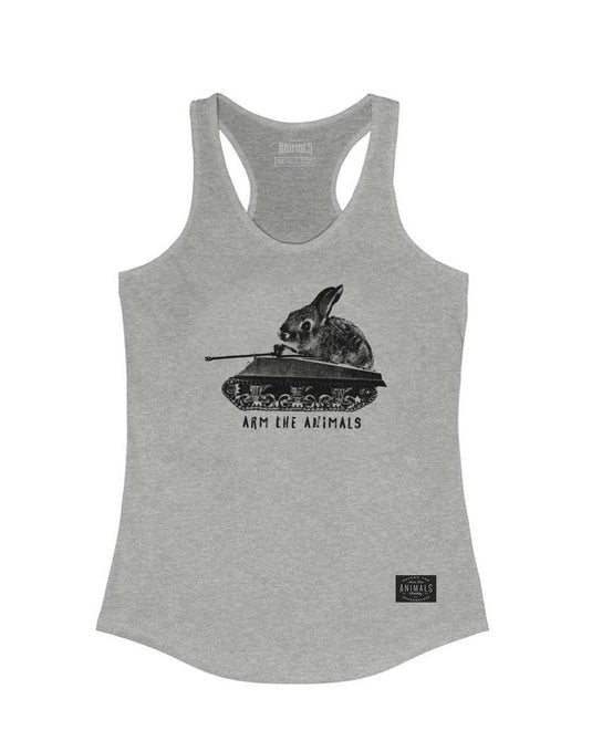 Women's | Renegade Bunny | Ideal Tank Top - Arm The Animals Clothing LLC