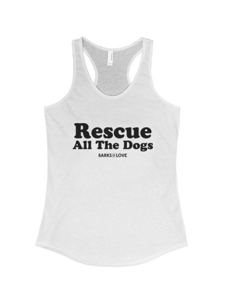 Load image into Gallery viewer, Women&#39;s | Rescue All The Dogs | Tank Top - Arm The Animals Clothing Co.
