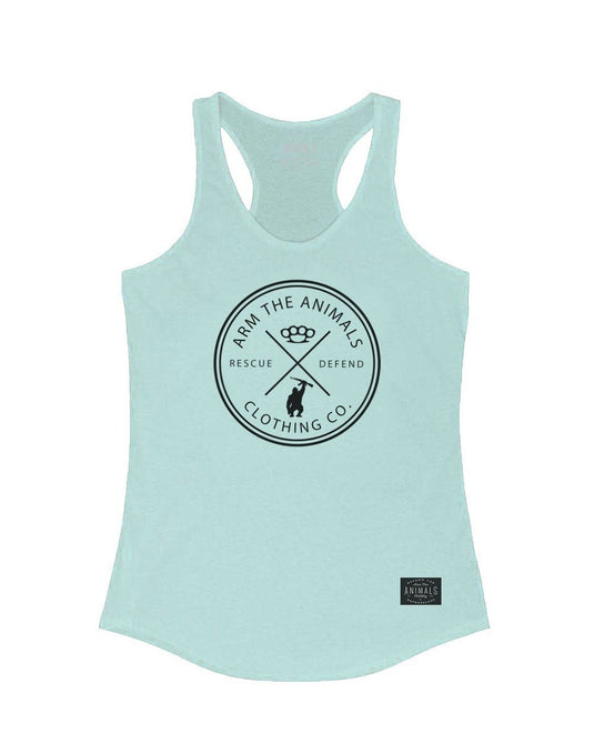 Women's | Rescue Knuckles | Ideal Tank Top - Arm The Animals Clothing Co.