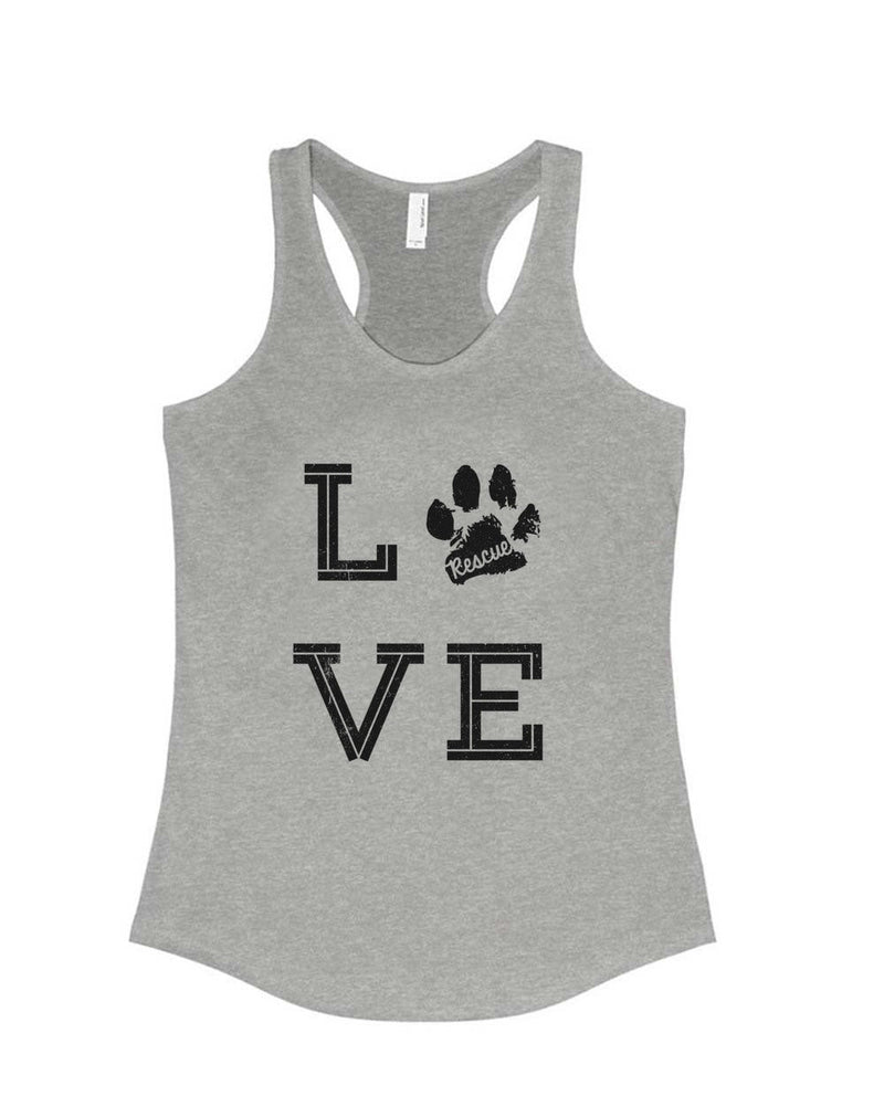 Load image into Gallery viewer, Women&#39;s | Rescue With Love | Tank Top - Arm The Animals Clothing Co.
