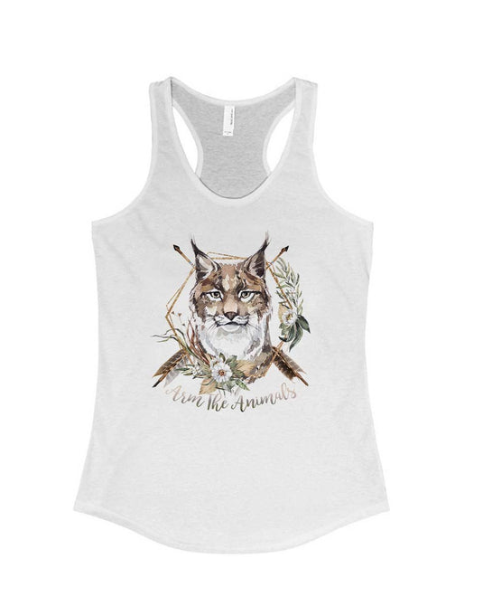 Women's | Ridgeline Lynx | Ideal Tank Top - Arm The Animals Clothing Co.