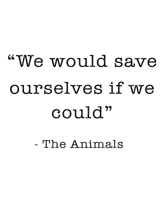Women's | Save Ourselves | Ideal Tank Top - Arm The Animals Clothing Co.