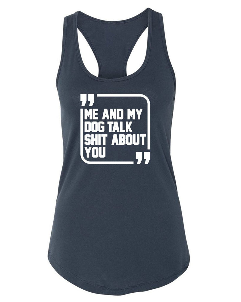Load image into Gallery viewer, Women&#39;s | Sh*t Talkers (Dog) | Ideal Tank Top - Arm The Animals Clothing Co.
