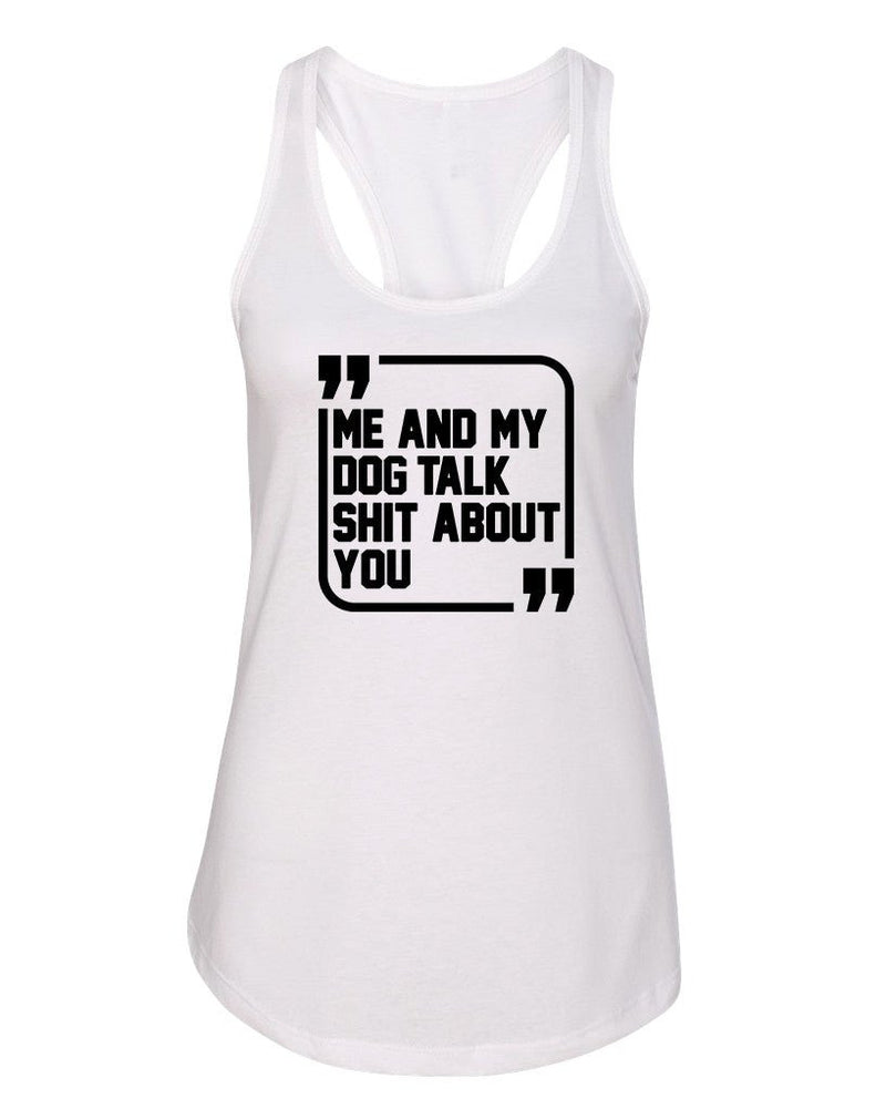 Load image into Gallery viewer, Women&#39;s | Sh*t Talkers (Dog) | Ideal Tank Top - Arm The Animals Clothing Co.

