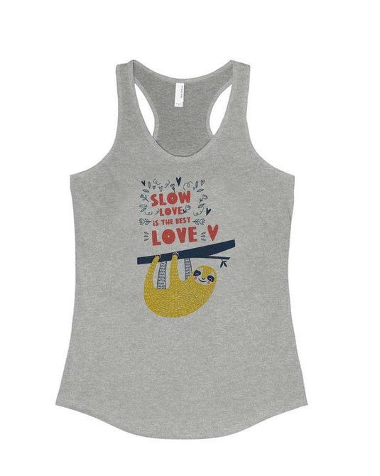 Women's | Slow Love | Ideal Tank Top - Arm The Animals Clothing Co.