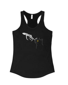 Women's | Spooky Boop | Tank Top - Arm The Animals Clothing Co.