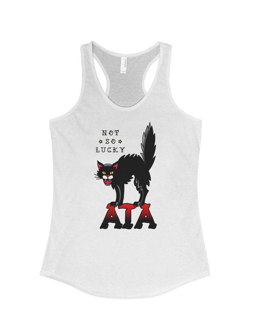 Women's | Tattoo Black Cat | Ideal Tank Top - Arm The Animals Clothing Co.