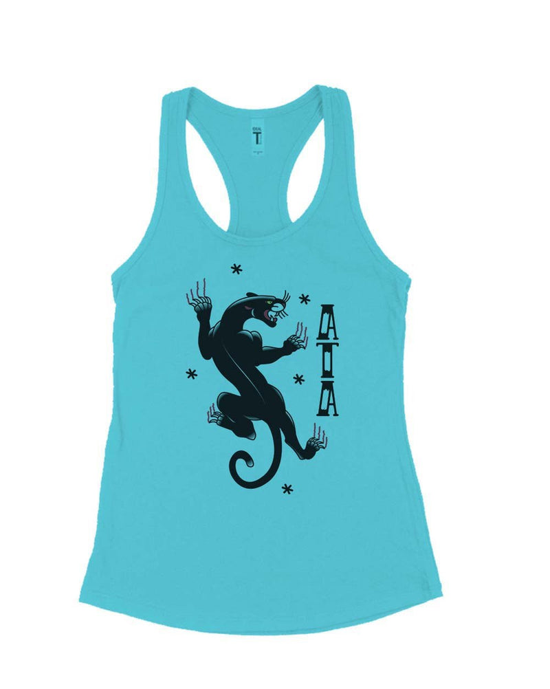 Load image into Gallery viewer, Women&#39;s | Tattoo Black Panther | Ideal Tank Top - Arm The Animals Clothing Co.
