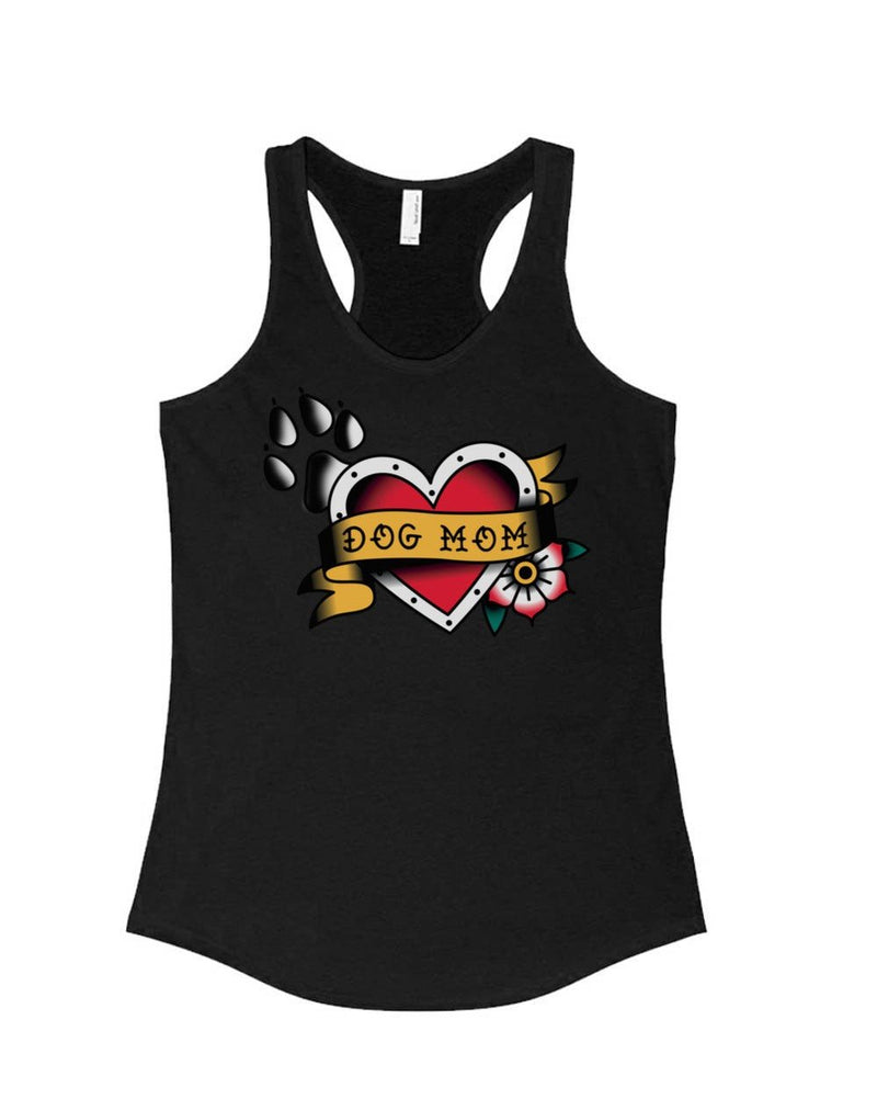 Load image into Gallery viewer, Women&#39;s | Tattoo Dog Mom | Ideal Tank Top - Arm The Animals Clothing Co.

