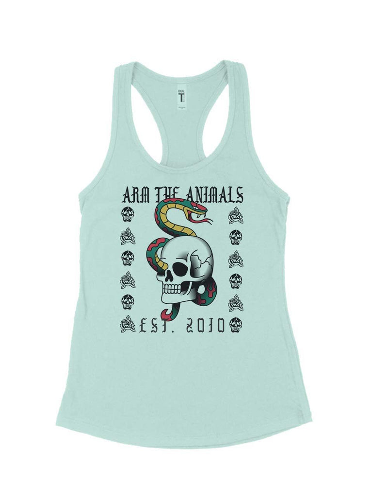 Load image into Gallery viewer, Women&#39;s | Tattoo Snake | Ideal Tank Top - Arm The Animals Clothing Co.
