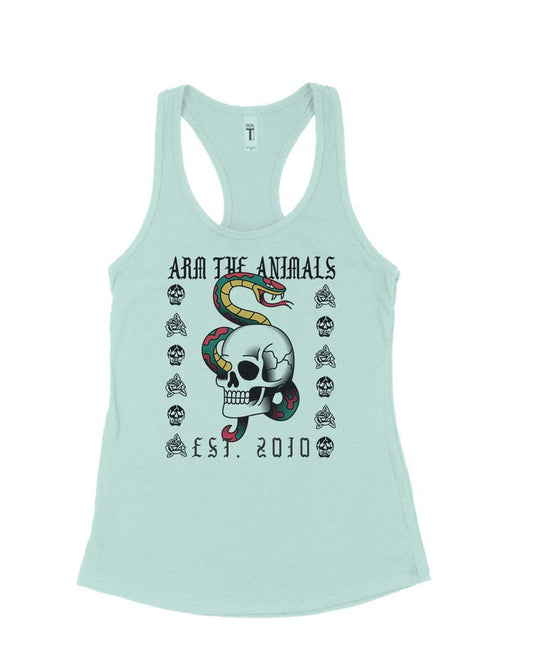 Women's | Tattoo Snake | Ideal Tank Top - Arm The Animals Clothing Co.