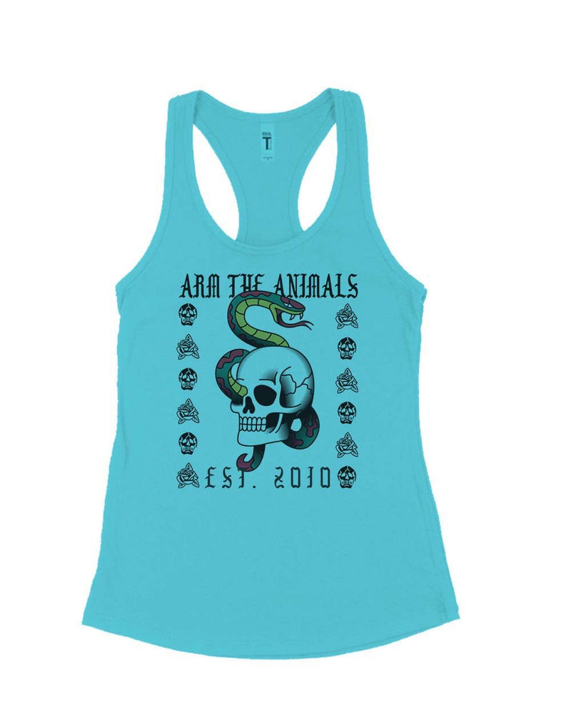 Load image into Gallery viewer, Women&#39;s | Tattoo Snake | Ideal Tank Top - Arm The Animals Clothing Co.
