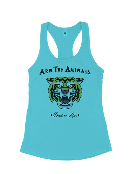 Women's | Tattoo Tiger | Ideal Tank Top - Arm The Animals Clothing Co.