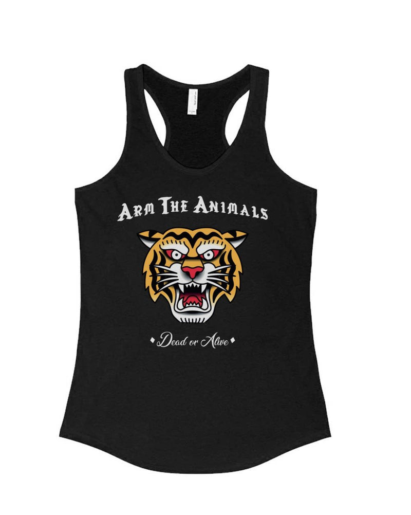 Load image into Gallery viewer, Women&#39;s | Tattoo Tiger | Ideal Tank Top - Arm The Animals Clothing Co.
