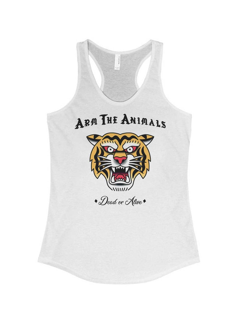 Load image into Gallery viewer, Women&#39;s | Tattoo Tiger | Ideal Tank Top - Arm The Animals Clothing Co.
