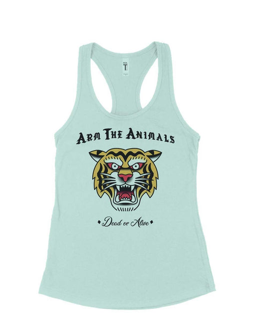 Women's | Tattoo Tiger | Ideal Tank Top - Arm The Animals Clothing Co.