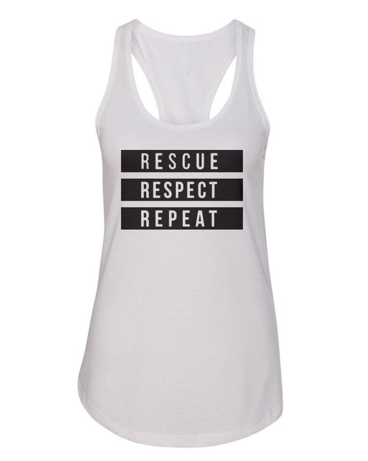 Women's | The 3 Rs | Ideal Tank Top - Arm The Animals Clothing LLC