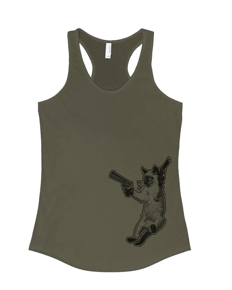 Load image into Gallery viewer, Women&#39;s | The Cat and The Gat | Ideal Tank Top - Arm The Animals Clothing Co.
