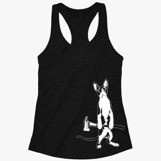 Women's | The Catsecutioner | Ideal Tank Top - Arm The Animals Clothing Co.