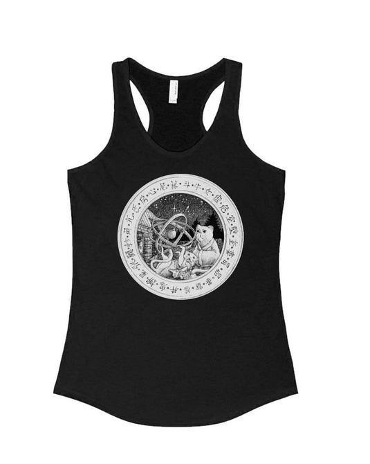 Women's | The Classical Chine Astronomer﻿ | Tank Top - Arm The Animals Clothing Co.