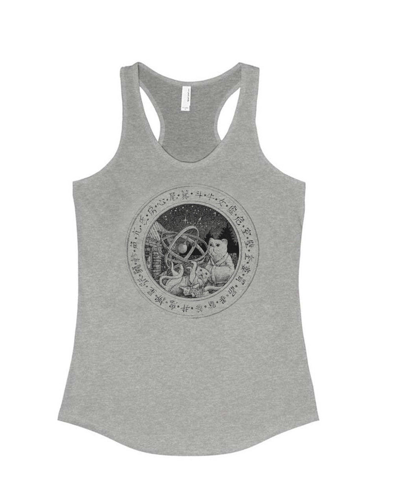 Load image into Gallery viewer, Women&#39;s | The Classical Chine Astronomer﻿ | Tank Top - Arm The Animals Clothing Co.
