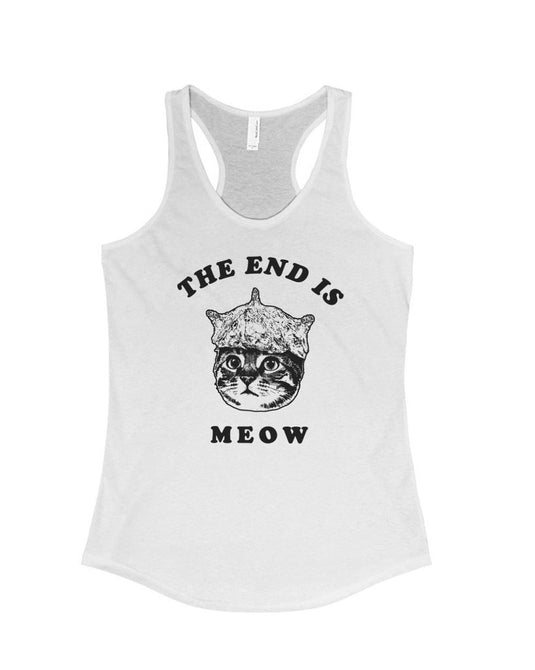 Women's | The End Is Meow | Ideal Tank Top - Arm The Animals Clothing Co.